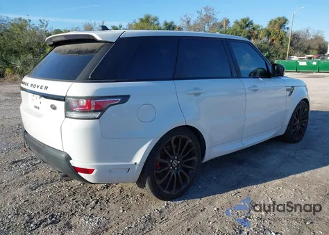 2016 Land Rover Range Rover Sport 5.0L V8 Supercharged Autobiography из США, поврежденный, VIN SALWV2EF1GA109794